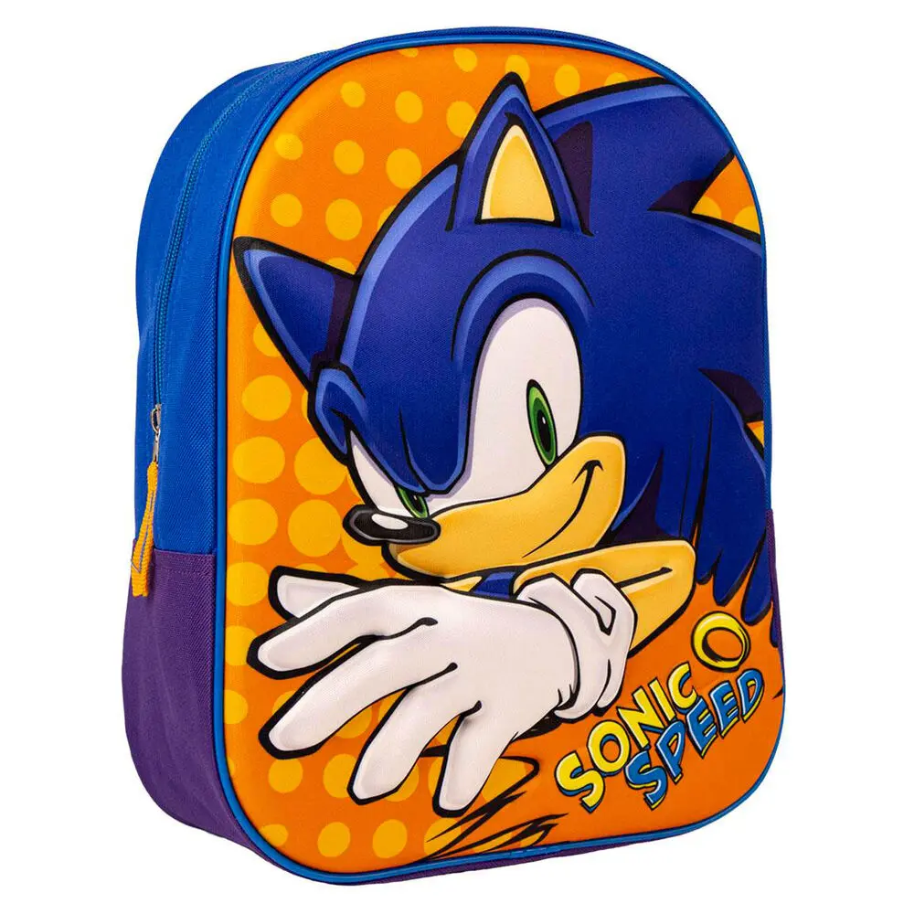 Sonic The Hedgehog 3D backpack 31cm termékfotó