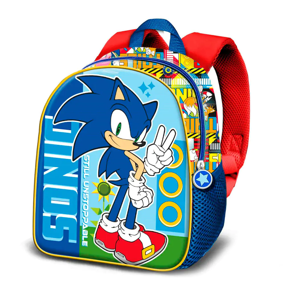 Sonic The Hedgehog 3D backpack 31cm termékfotó