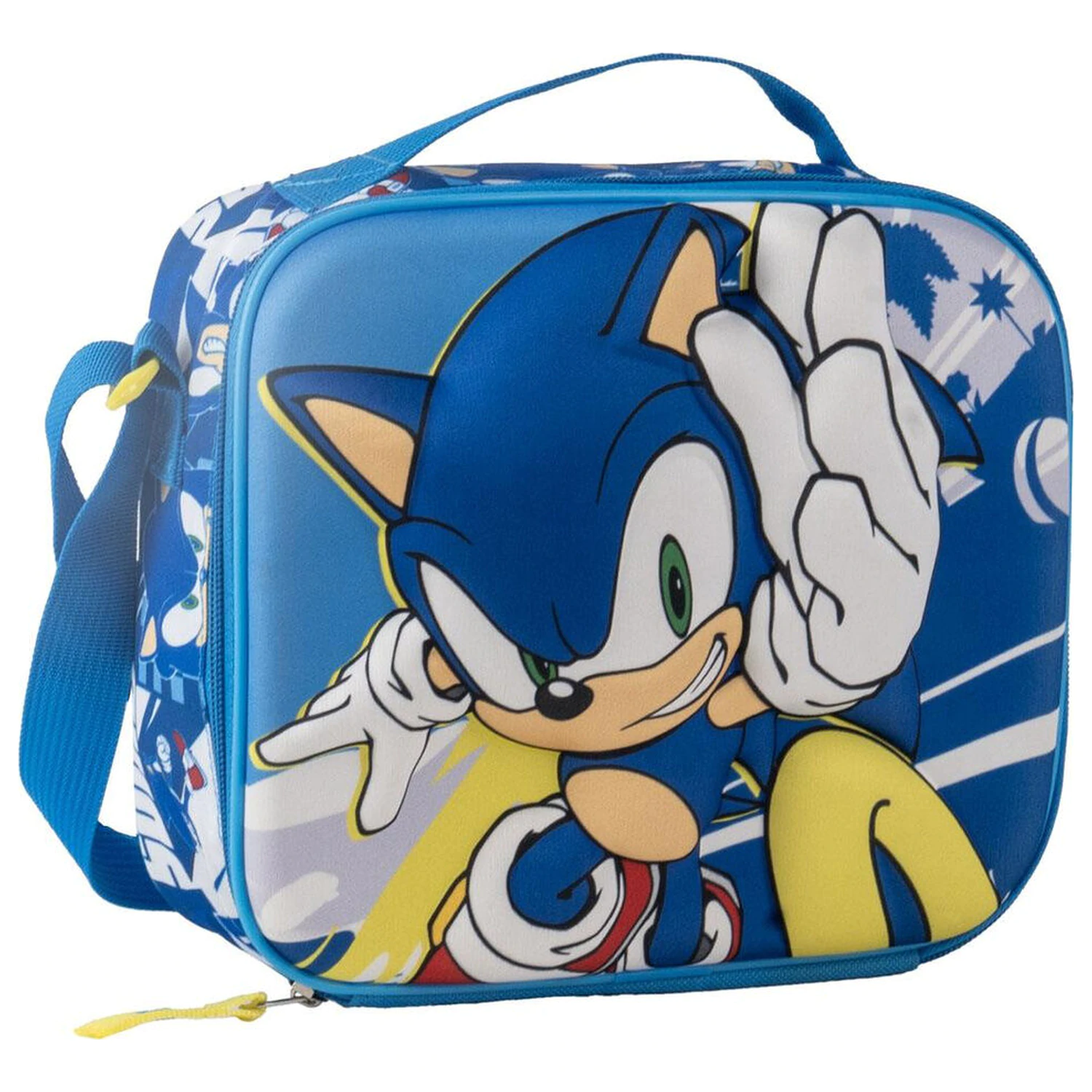 Sonic the Hedgehog 3D lunch bag product photo