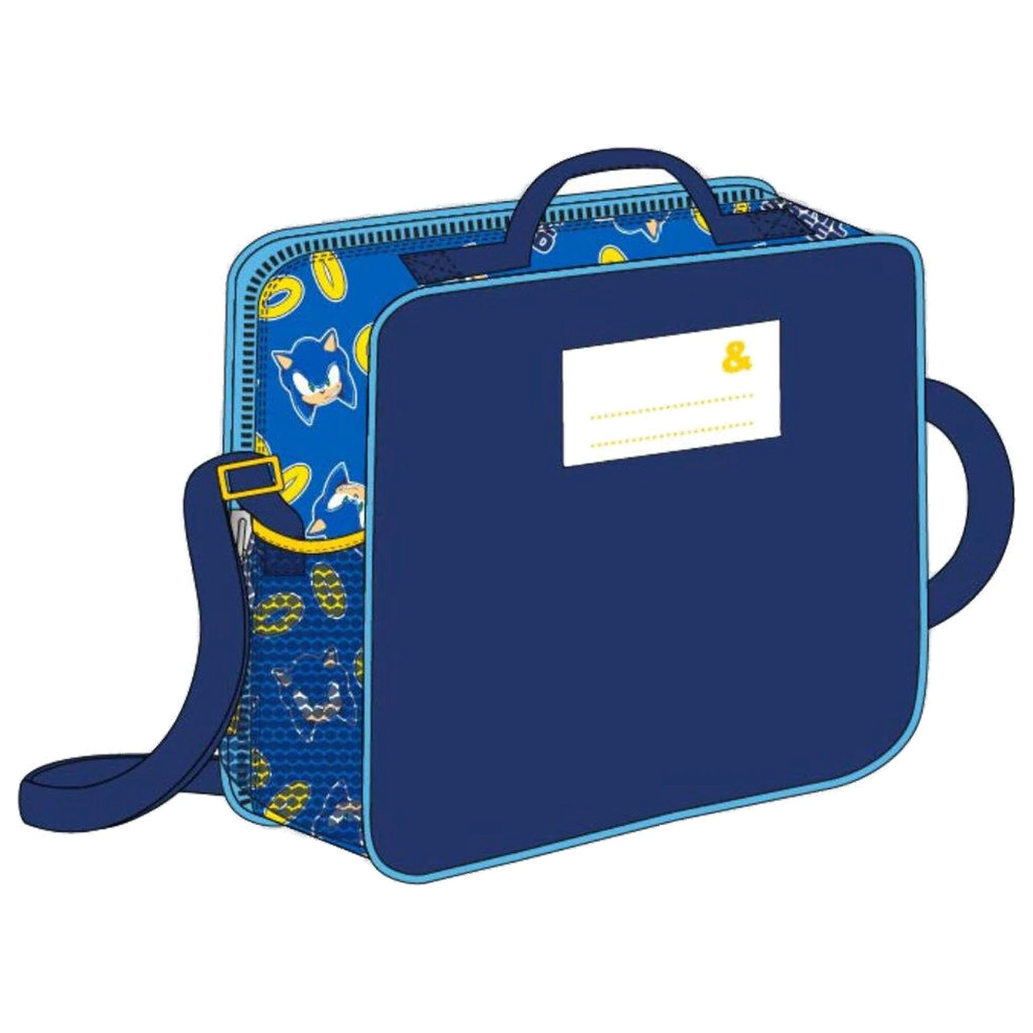Sonic The Hedgehog 3D lunch bag product photo