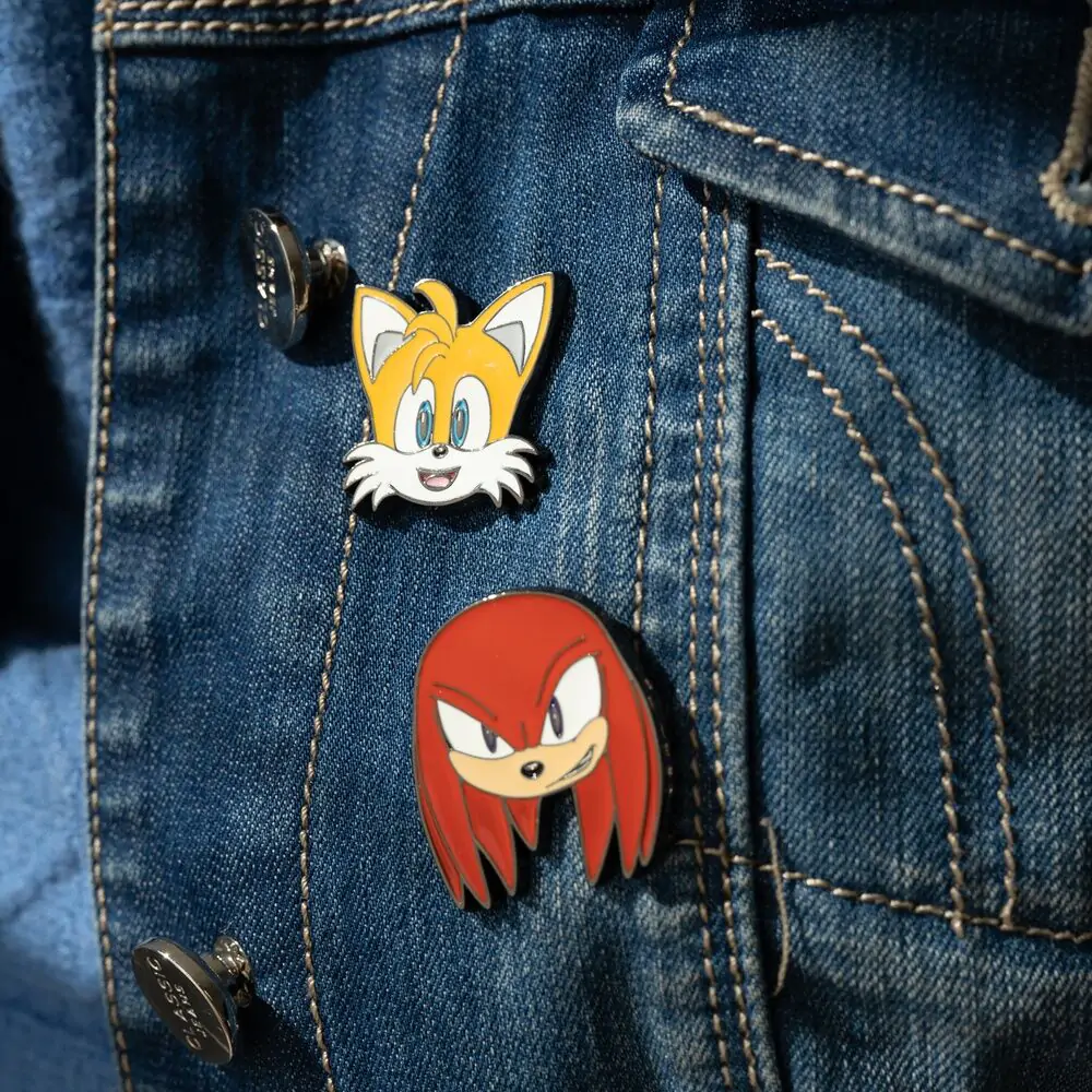 Sonic The Hedgehog 4 pin set product photo