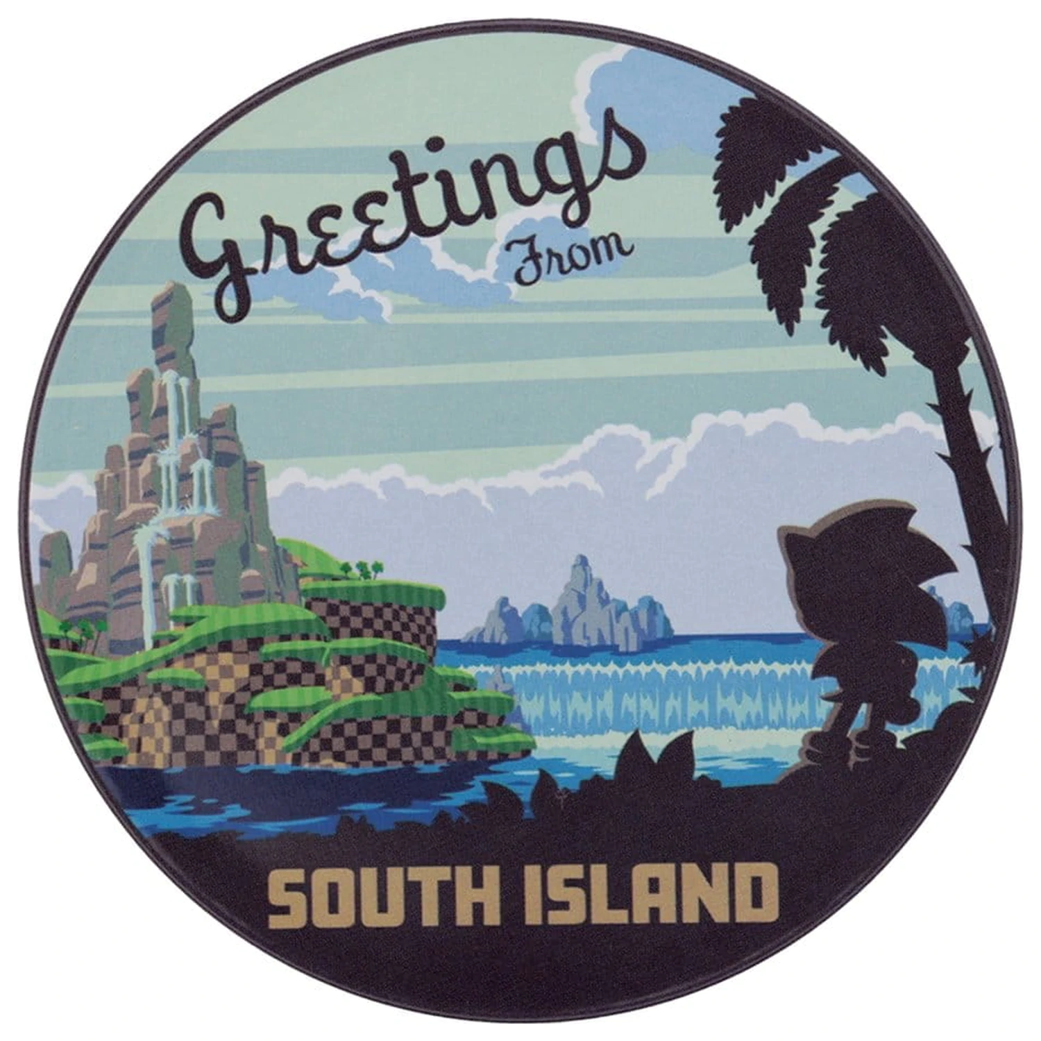 Sonic - The Hedgehog Coaster 4-Pack  product photo