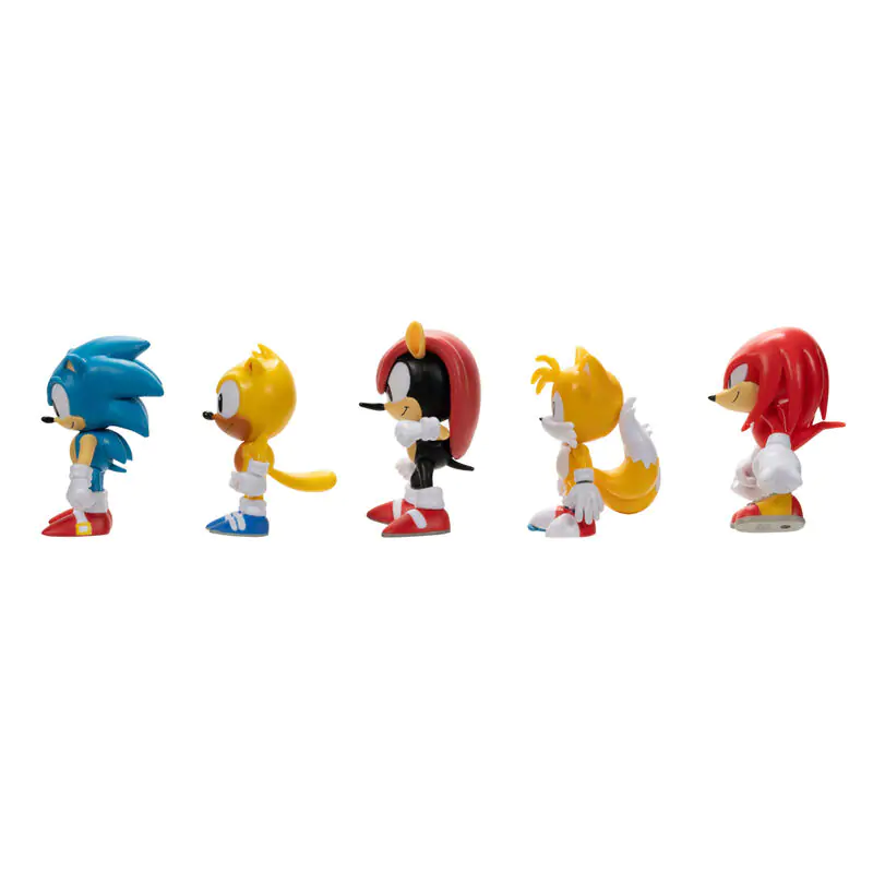 Sonic the Hedgehog pack 5 figures 6cm product photo