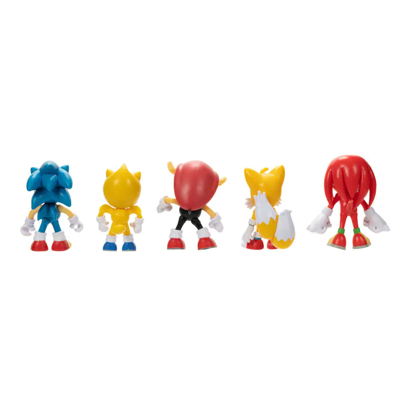 Sonic the Hedgehog pack 5 figures 6cm product photo