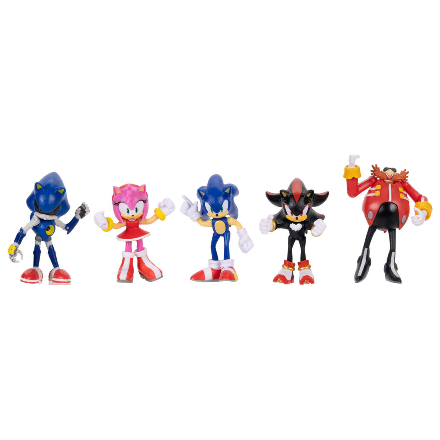 Sonic The Hedgehog pack 5 figures 6cm product photo