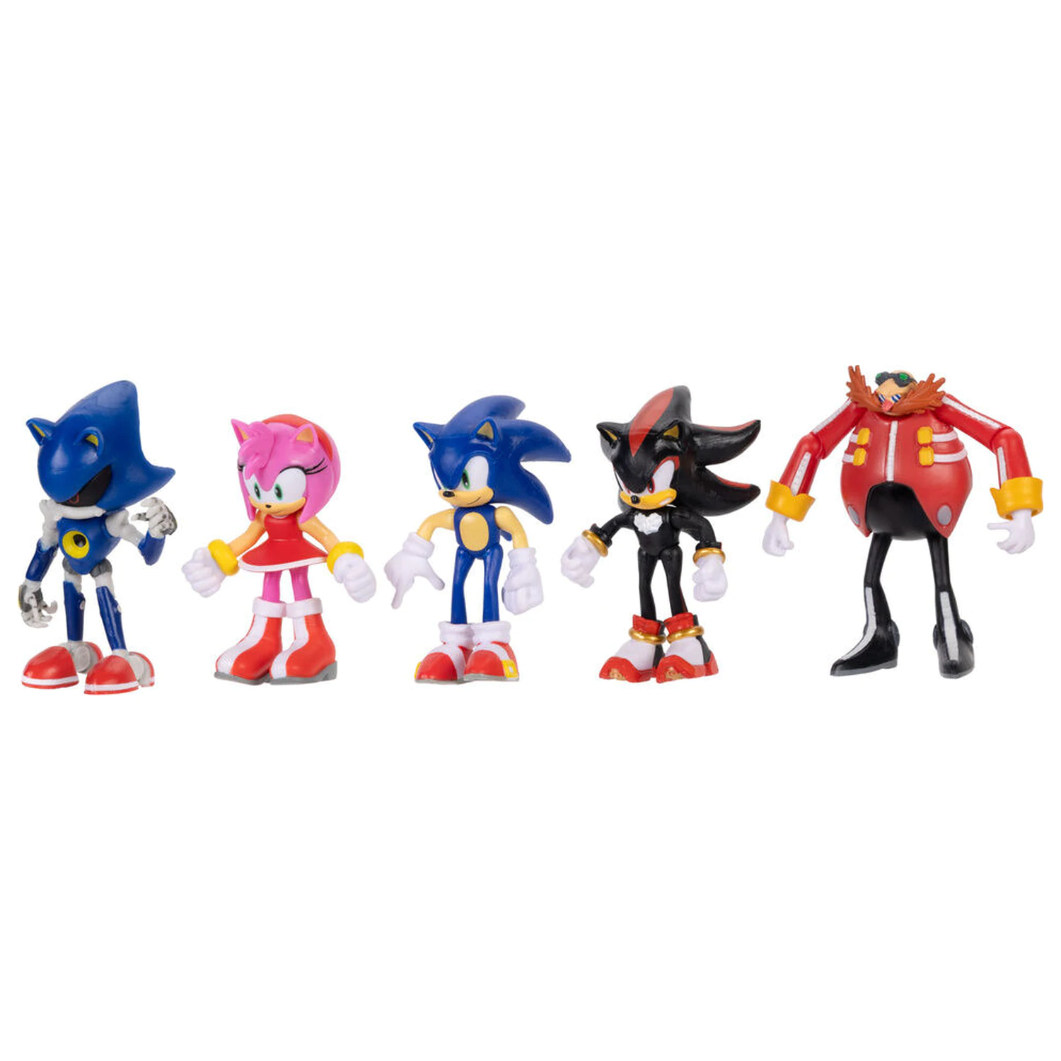 Sonic The Hedgehog pack 5 figures 6cm product photo