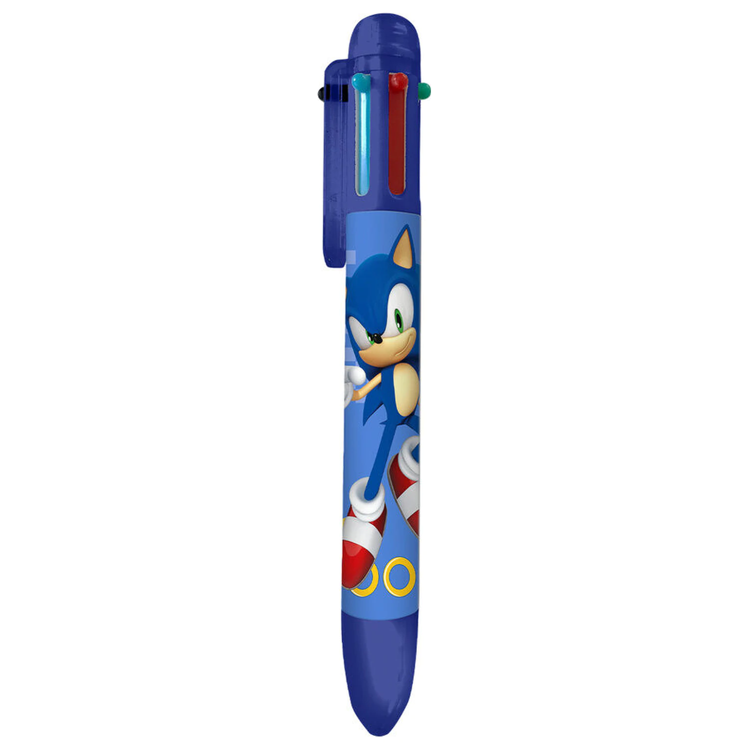 Sonic the Hedgehog 6 colour pen product photo