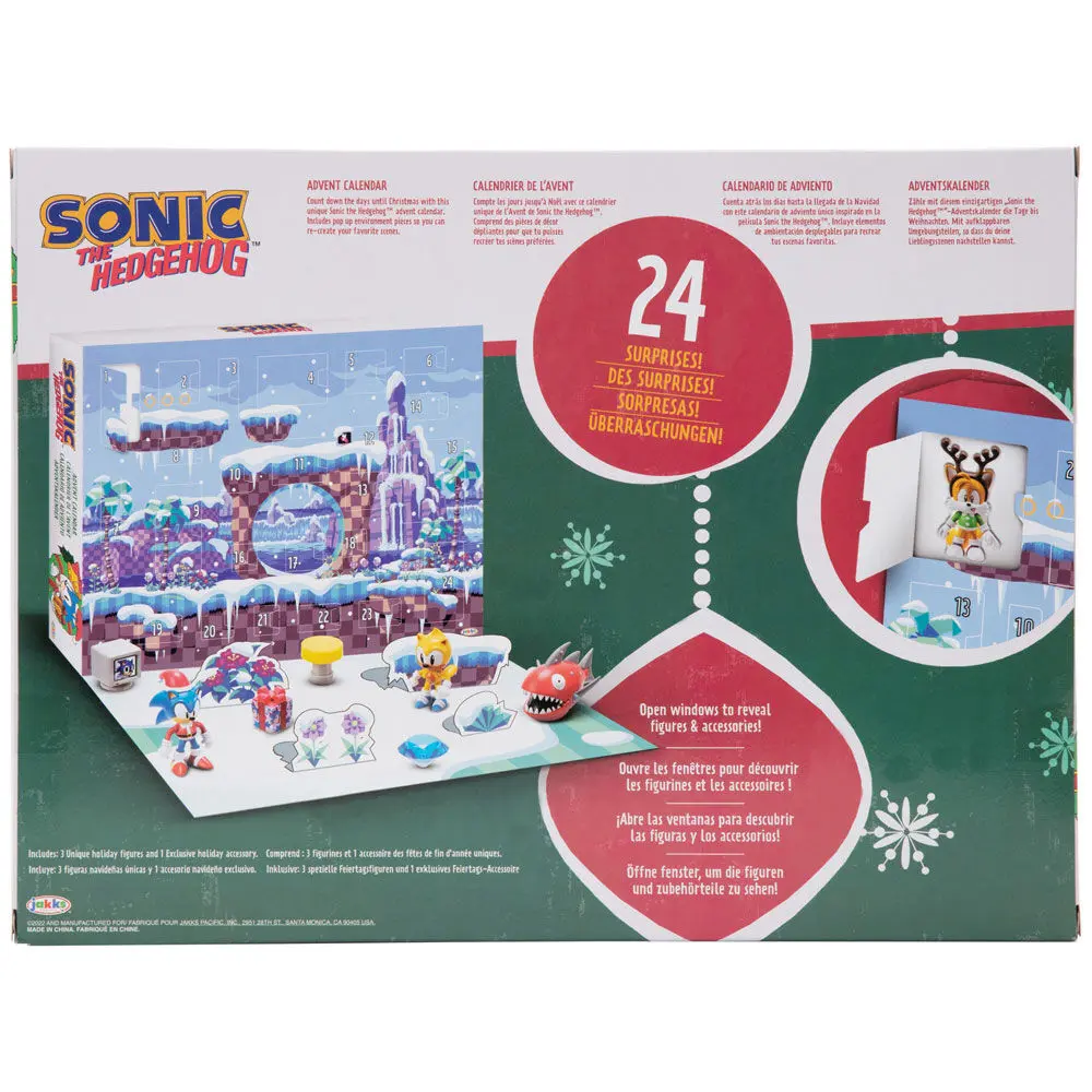 Sonic The Hedgehog Advent Calendar termékfotó