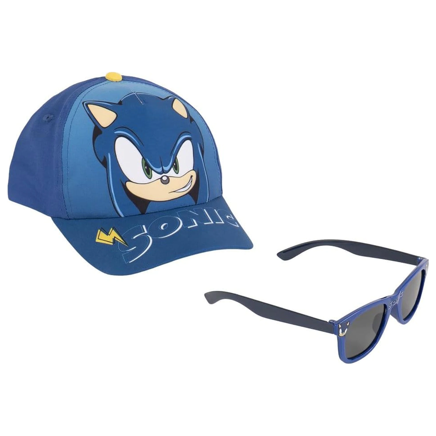 Sonic The Hedgehog Baseball Cap & Sunglasses Set 53 cm product photo