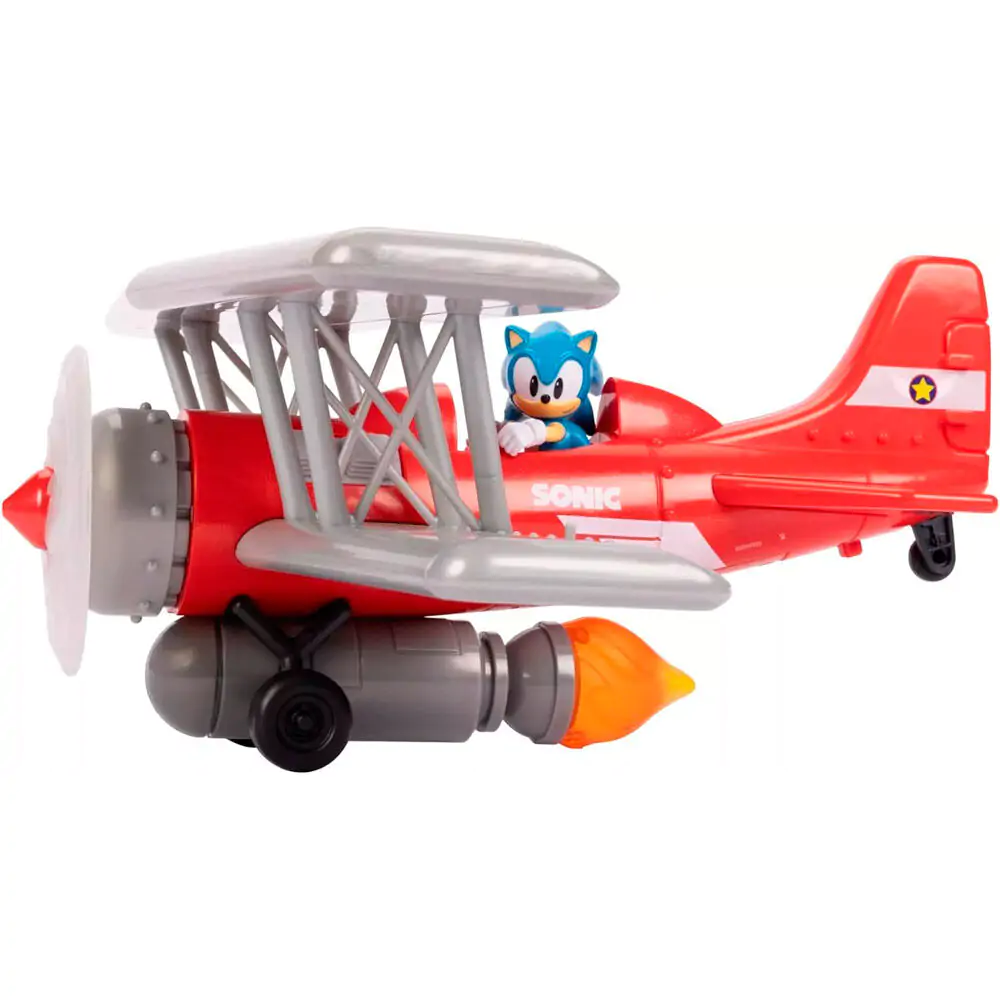 Sonic - The Hedgehog Mini Figure Playset Biplane 6 cm product photo