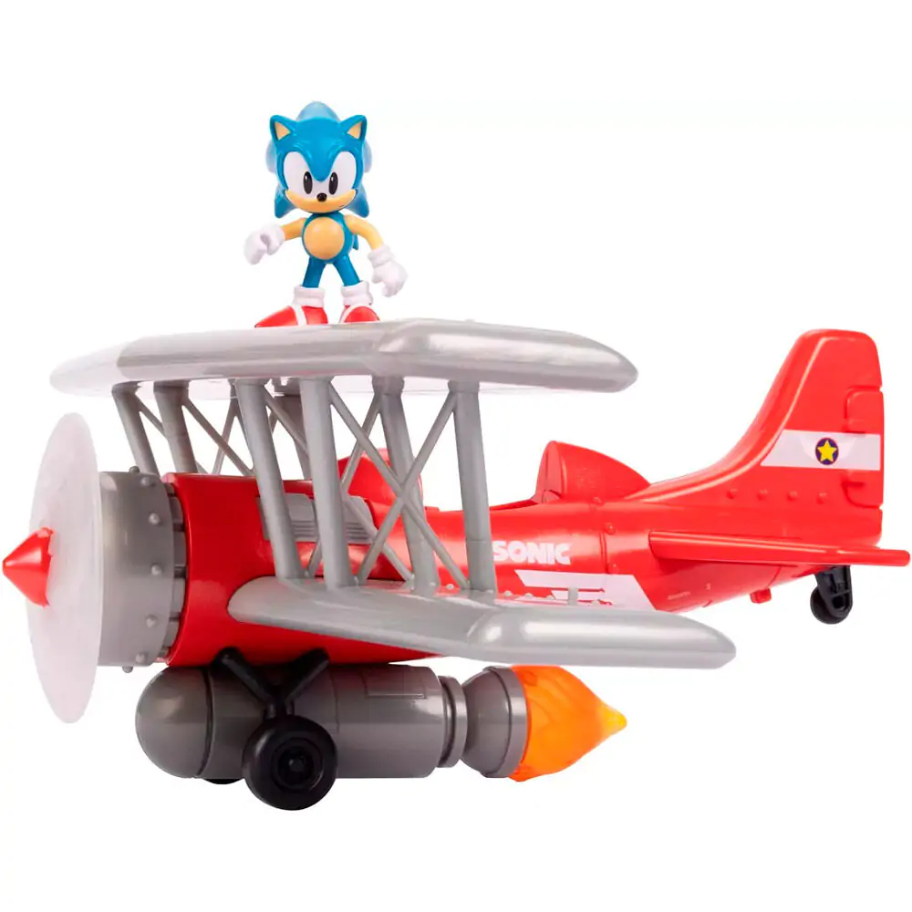 Sonic - The Hedgehog Mini Figure Playset Biplane 6 cm product photo