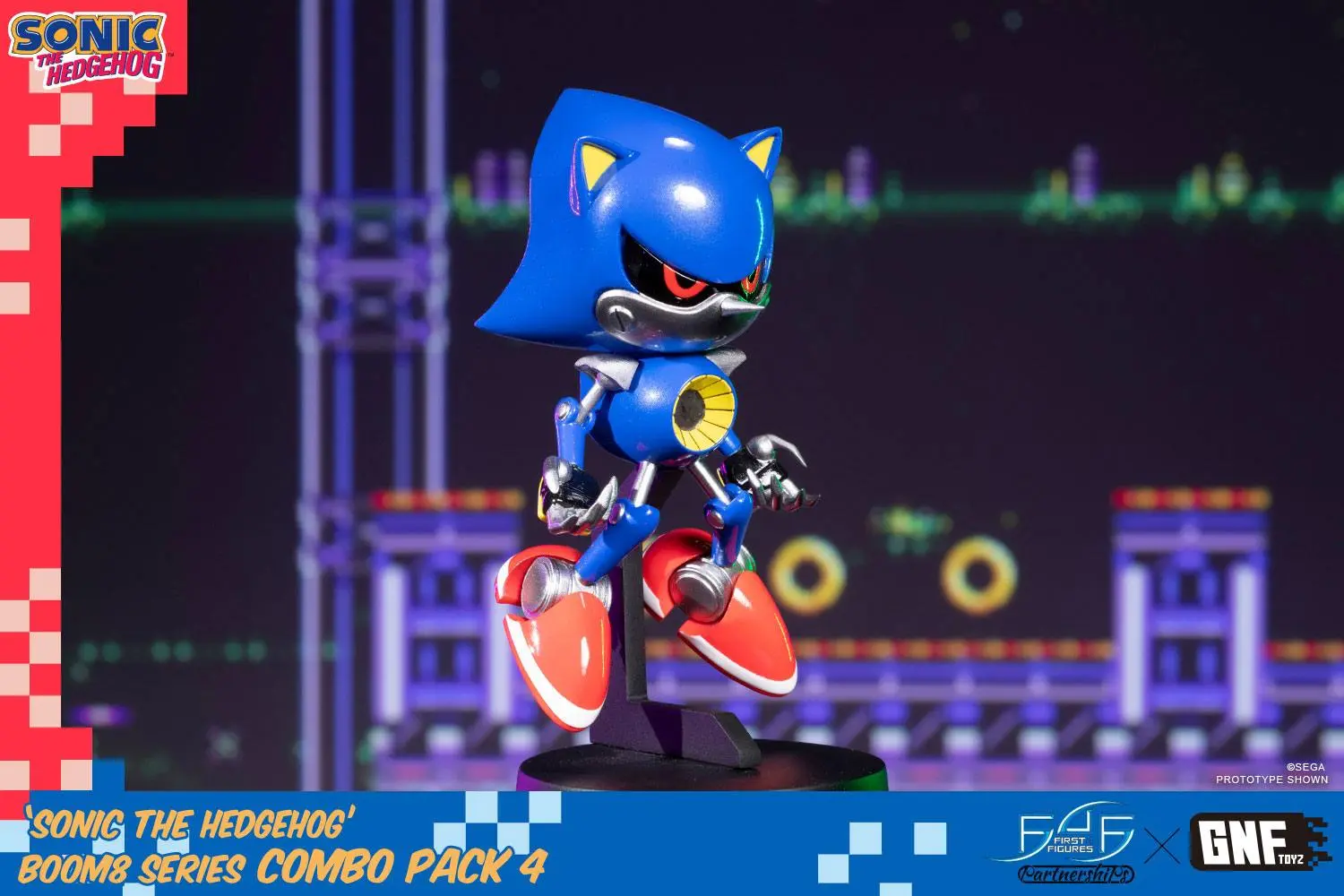 Sonic The Hedgehog BOOM8 Series PVC Figure Vol. 07 Metal Sonic 11 cm product photo