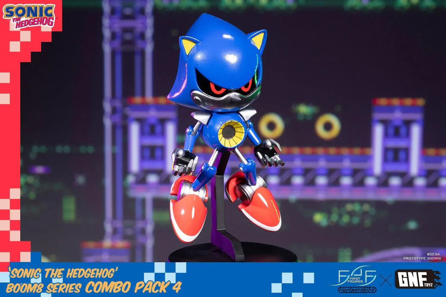 Sonic The Hedgehog BOOM8 Series PVC Figure Vol. 07 Metal Sonic 11 cm product photo