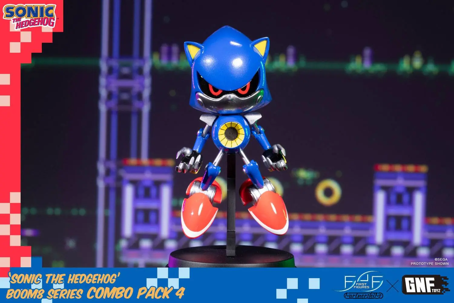 Sonic The Hedgehog BOOM8 Series PVC Figure Vol. 07 Metal Sonic 11 cm product photo