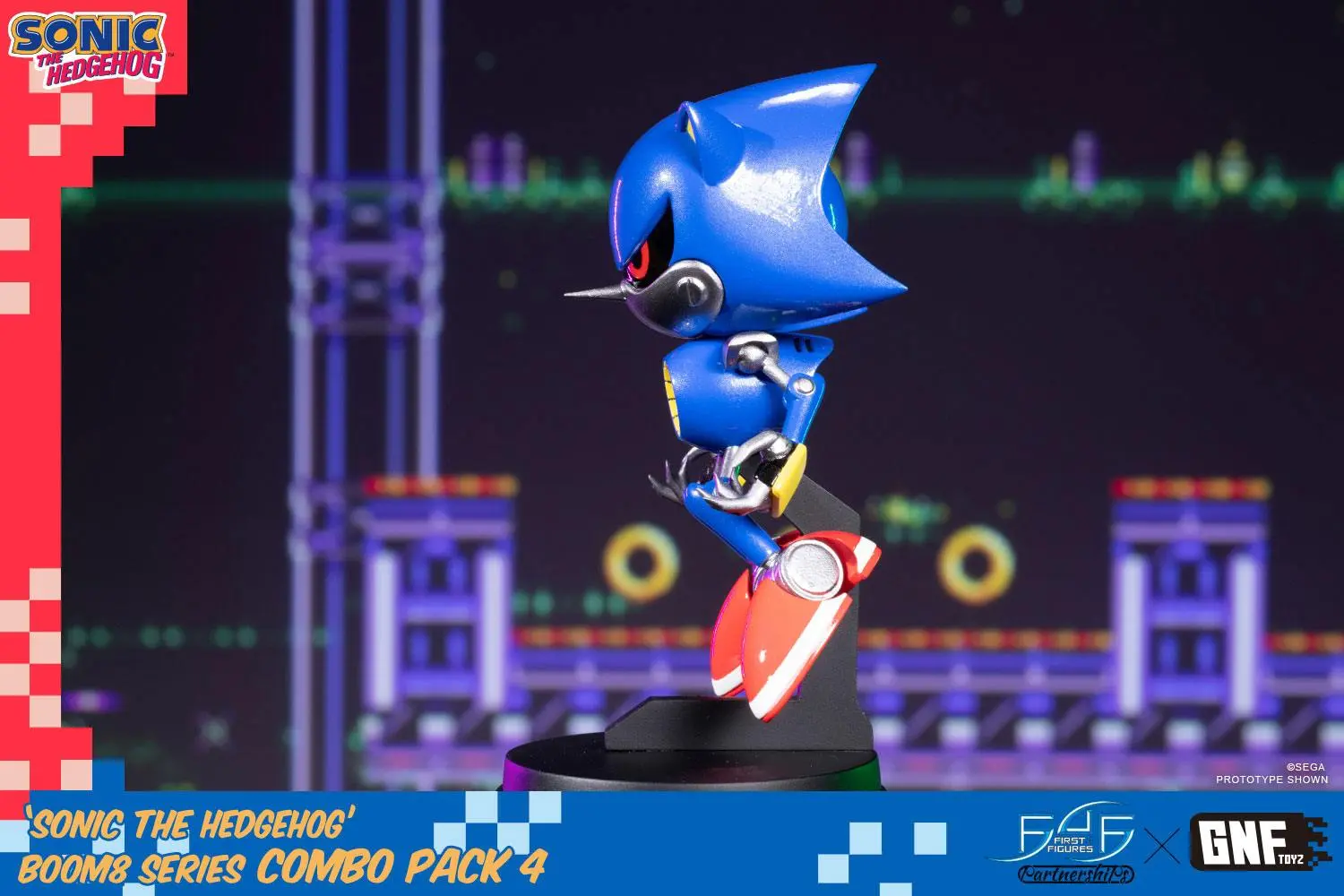 Sonic The Hedgehog BOOM8 Series PVC Figure Vol. 07 Metal Sonic 11 cm product photo