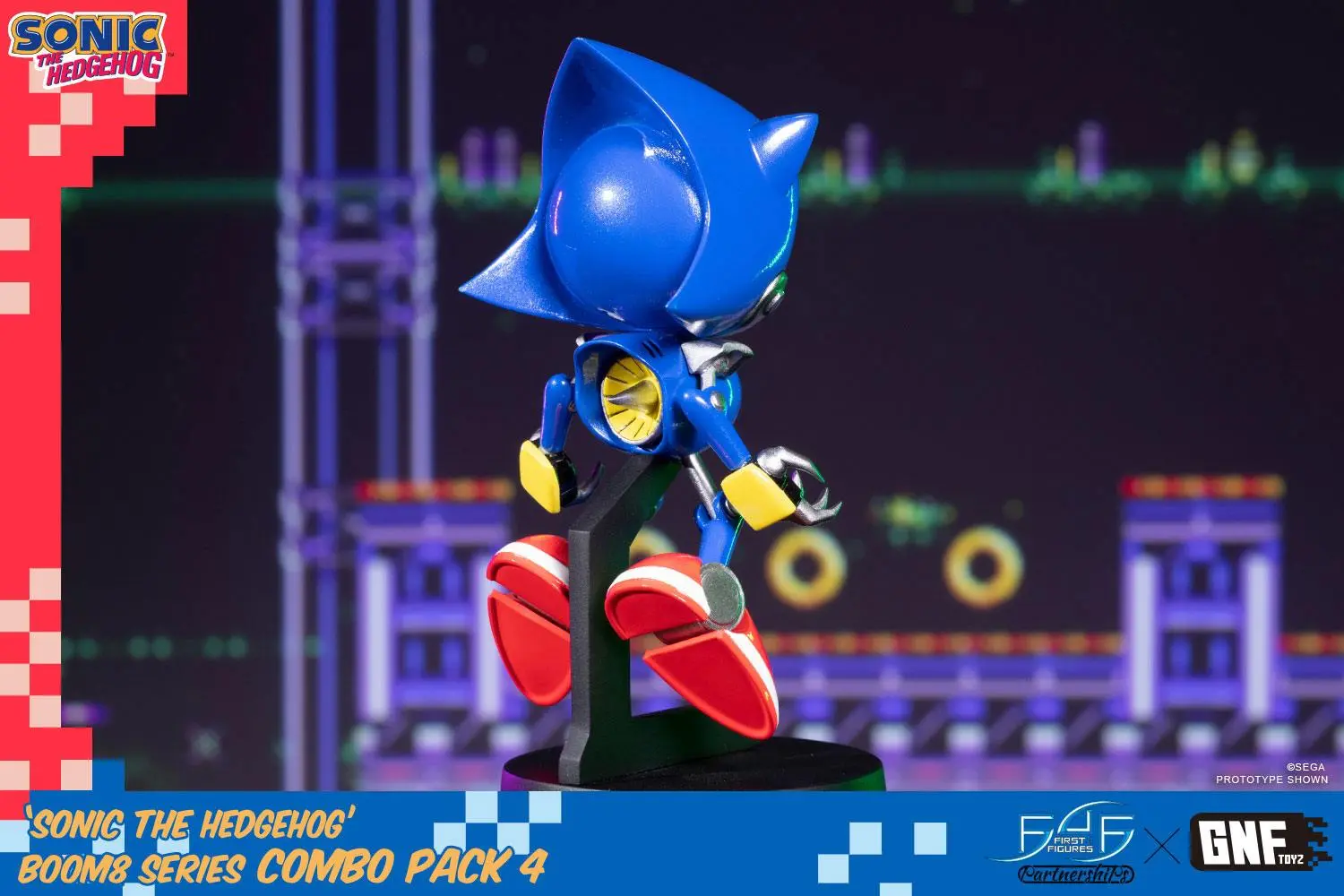 Sonic The Hedgehog BOOM8 Series PVC Figure Vol. 07 Metal Sonic 11 cm product photo