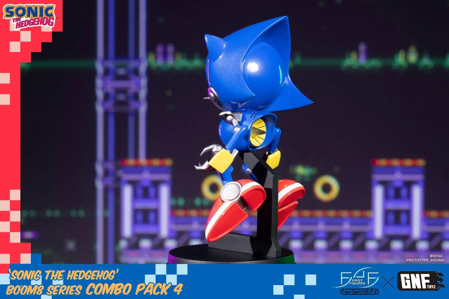 Sonic The Hedgehog BOOM8 Series PVC Figure Vol. 07 Metal Sonic 11 cm product photo