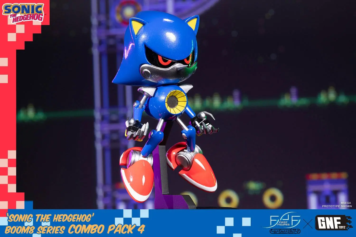 Sonic The Hedgehog BOOM8 Series PVC Figure Vol. 07 Metal Sonic 11 cm product photo