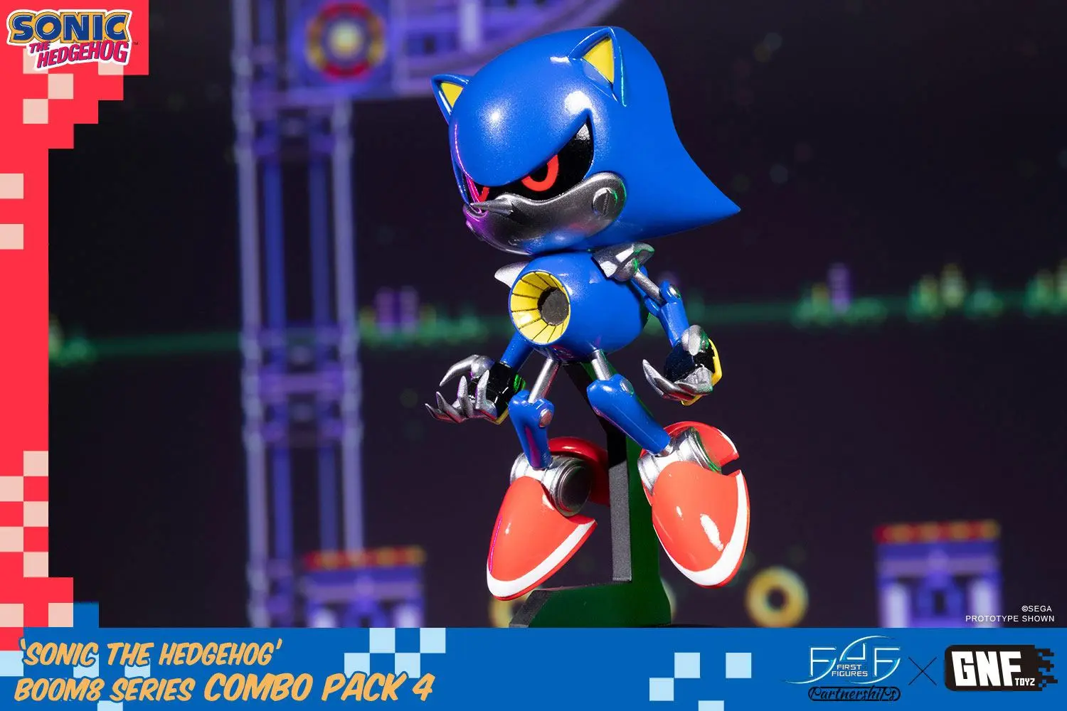 Sonic The Hedgehog BOOM8 Series PVC Figure Vol. 07 Metal Sonic 11 cm product photo