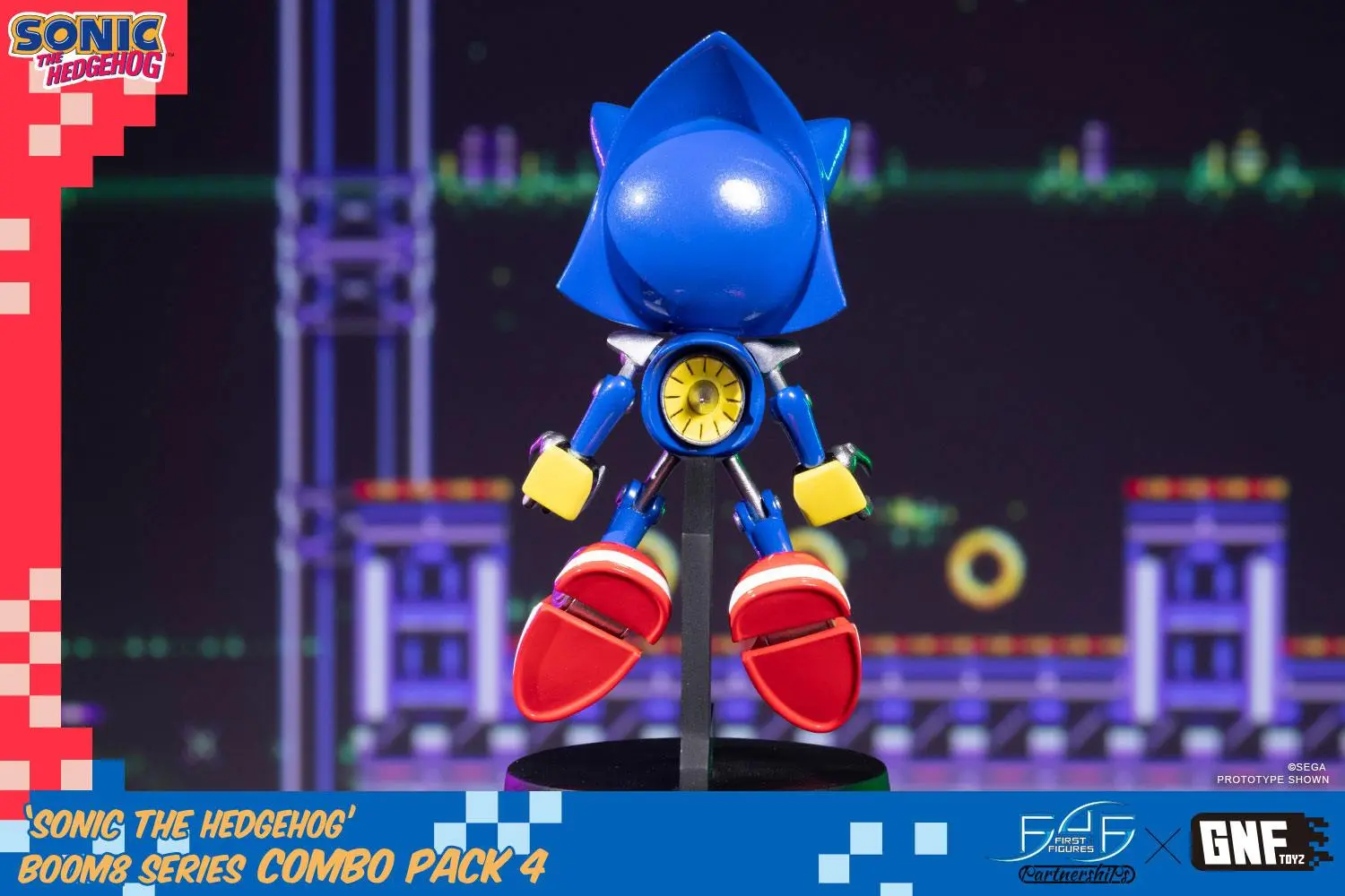 Sonic The Hedgehog BOOM8 Series PVC Figure Vol. 07 Metal Sonic 11 cm product photo
