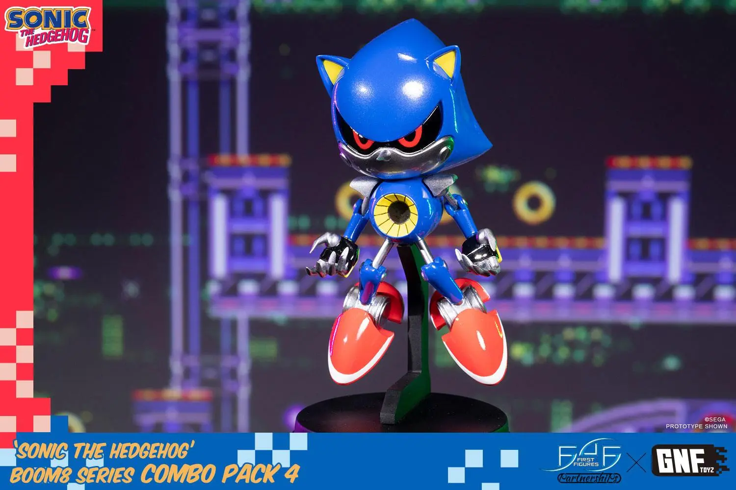 Sonic The Hedgehog BOOM8 Series PVC Figure Vol. 07 Metal Sonic 11 cm product photo