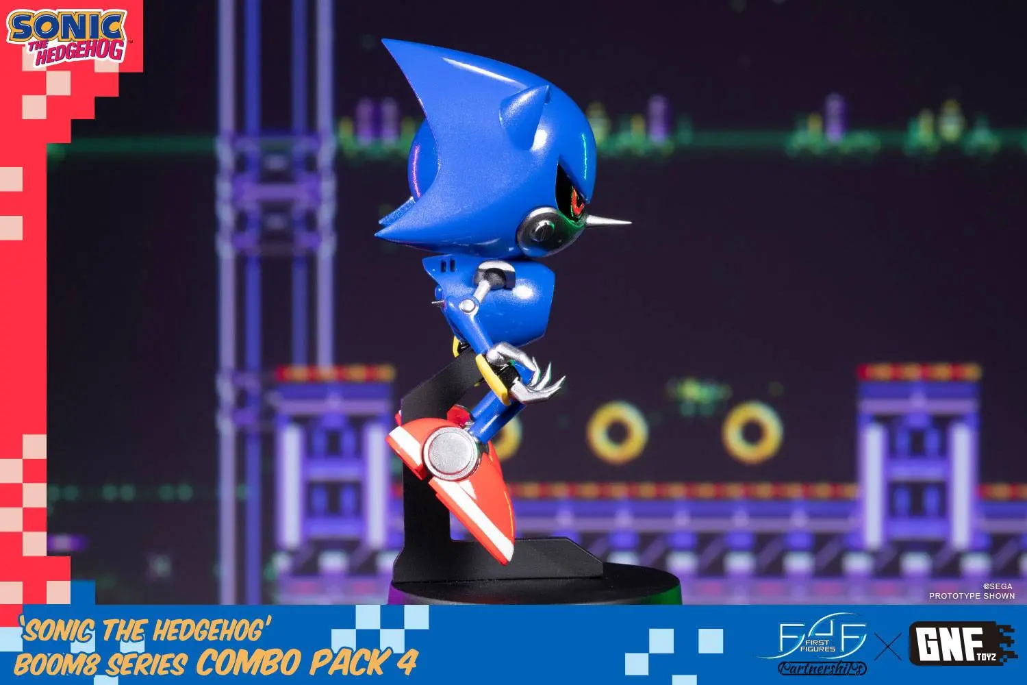 Sonic The Hedgehog BOOM8 Series PVC Figure Vol. 07 Metal Sonic 11 cm product photo