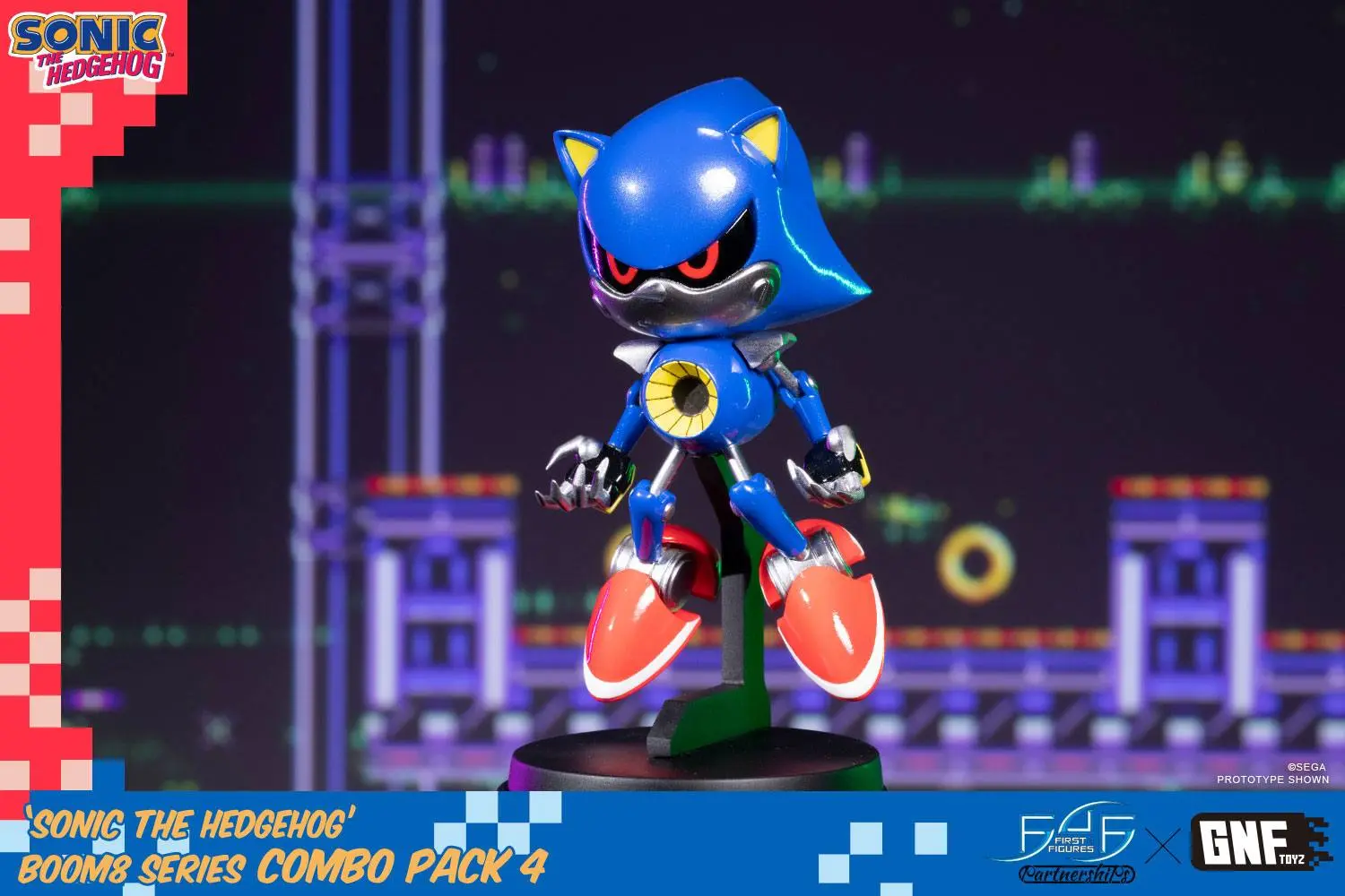 Sonic The Hedgehog BOOM8 Series PVC Figure Vol. 07 Metal Sonic 11 cm product photo