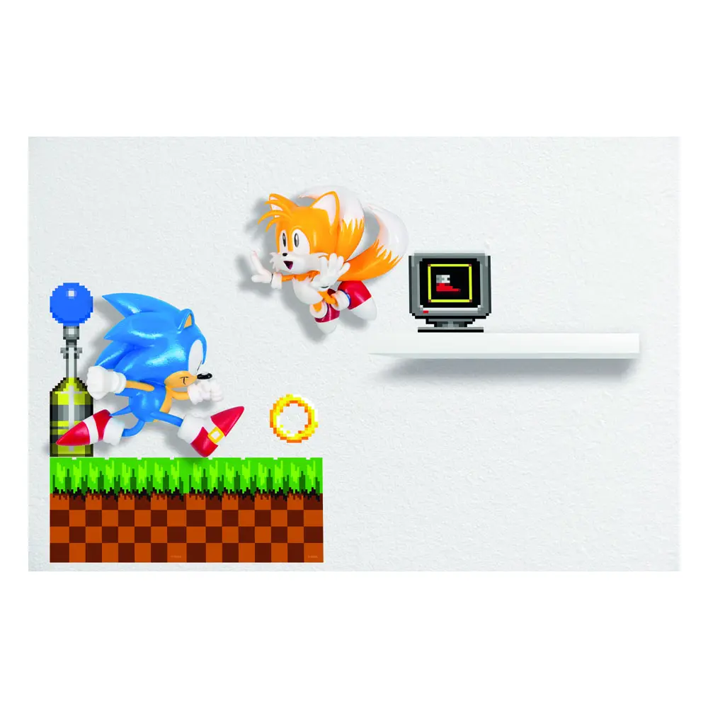 Sonic the Hedgehog Comic On´s Wall decoration Sonic and Miles Tails Prower termékfotó