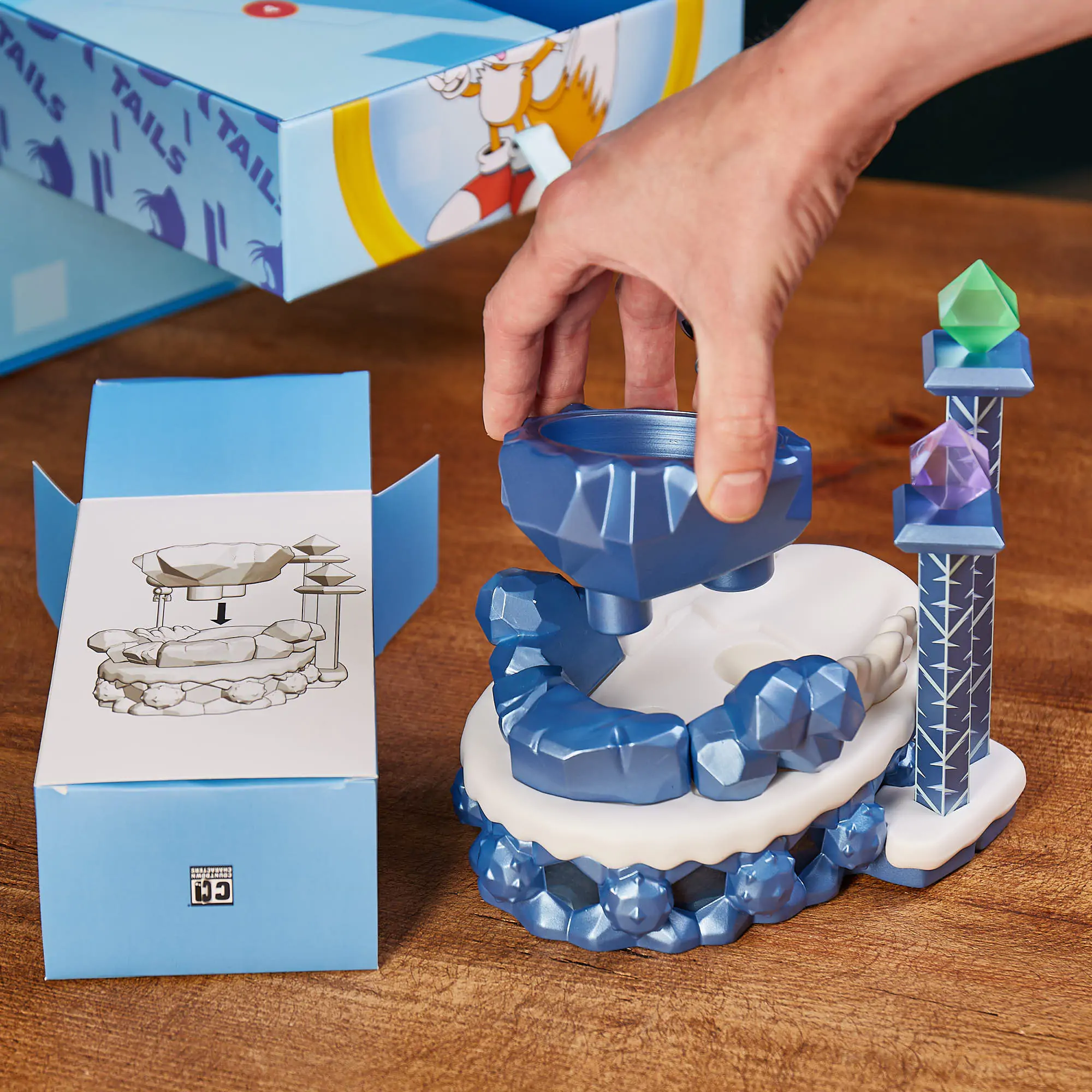 Sonic - The Hedgehog Countdown Character Advent Calendar Model Kit Tails termékfotó