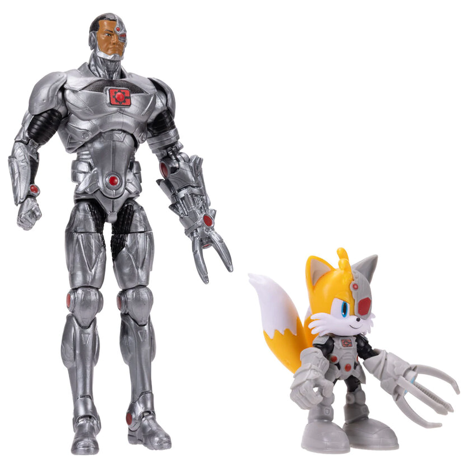 Sonic The Hedgehog Cyborg & Tails pack 2 figures product photo