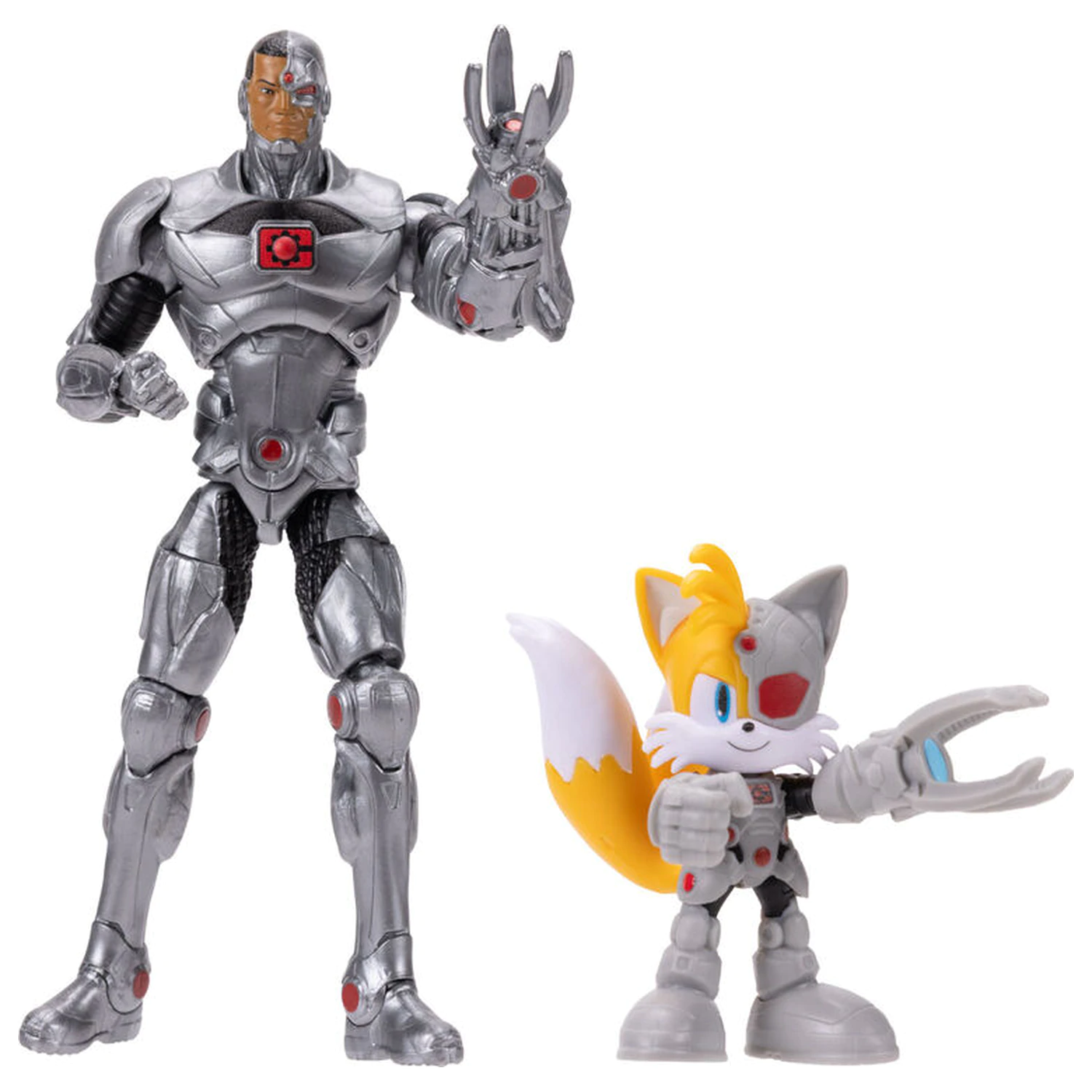 Sonic The Hedgehog Cyborg & Tails pack 2 figures product photo