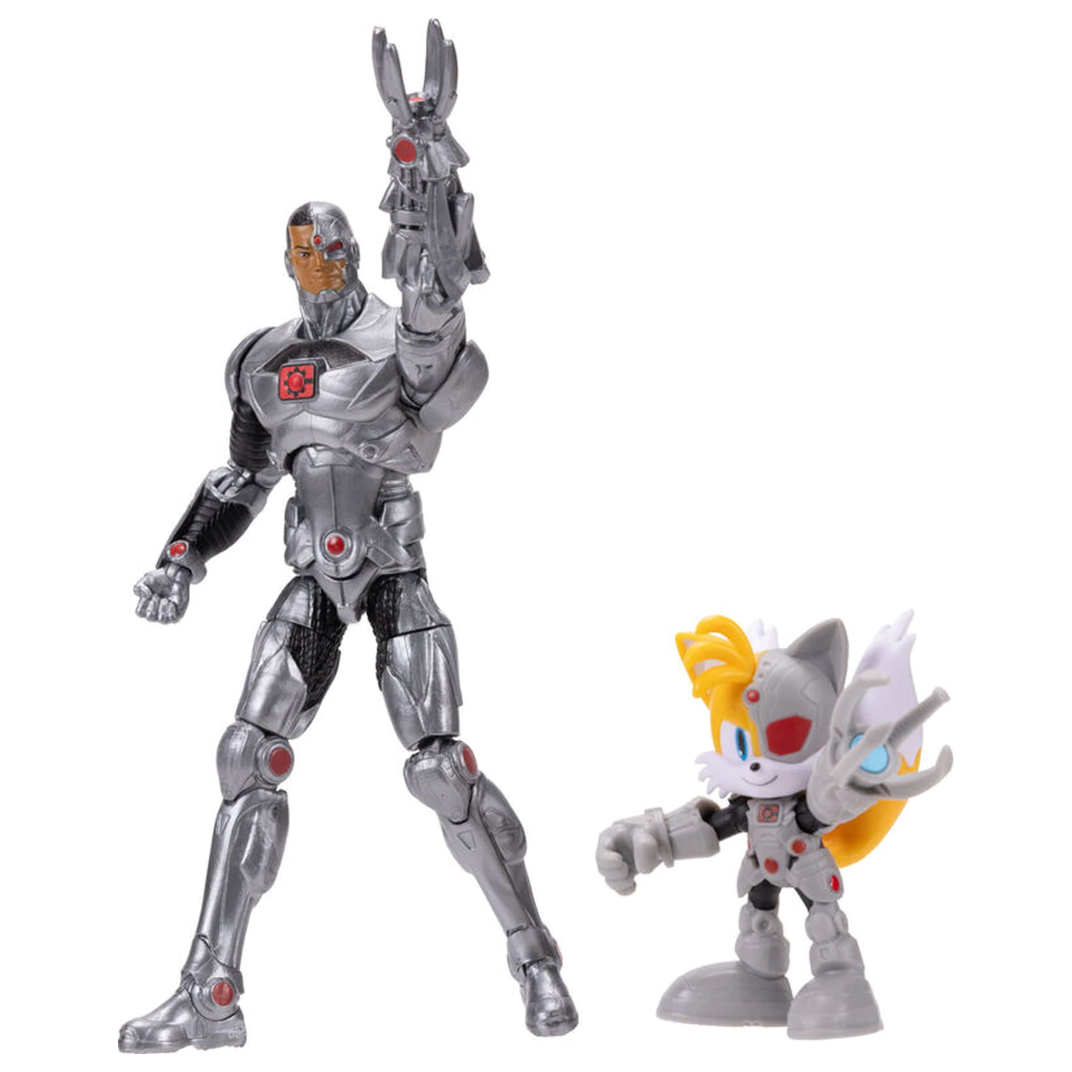 Sonic The Hedgehog Cyborg & Tails pack 2 figures product photo