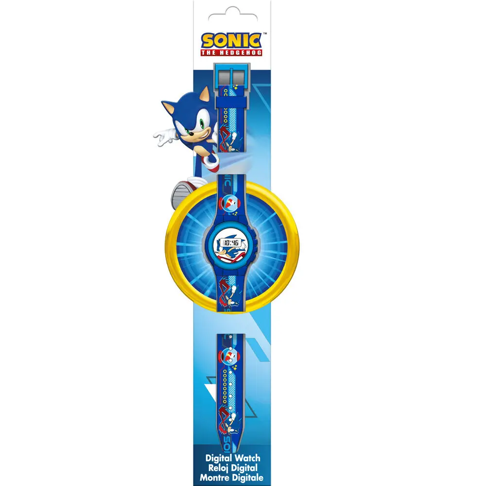 Sonic The Hedgehog digital watch termékfotó