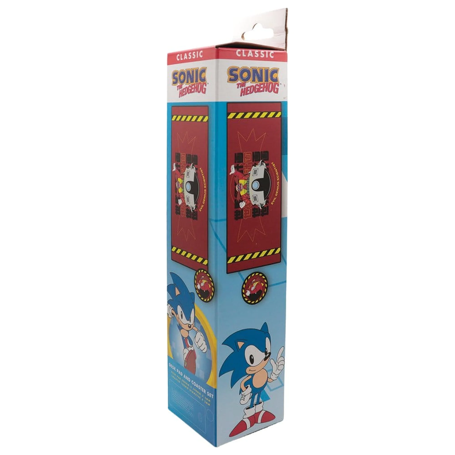 Sonic - The Hedgehog Desk Pad & Coaster Set Dr. Eggman product photo