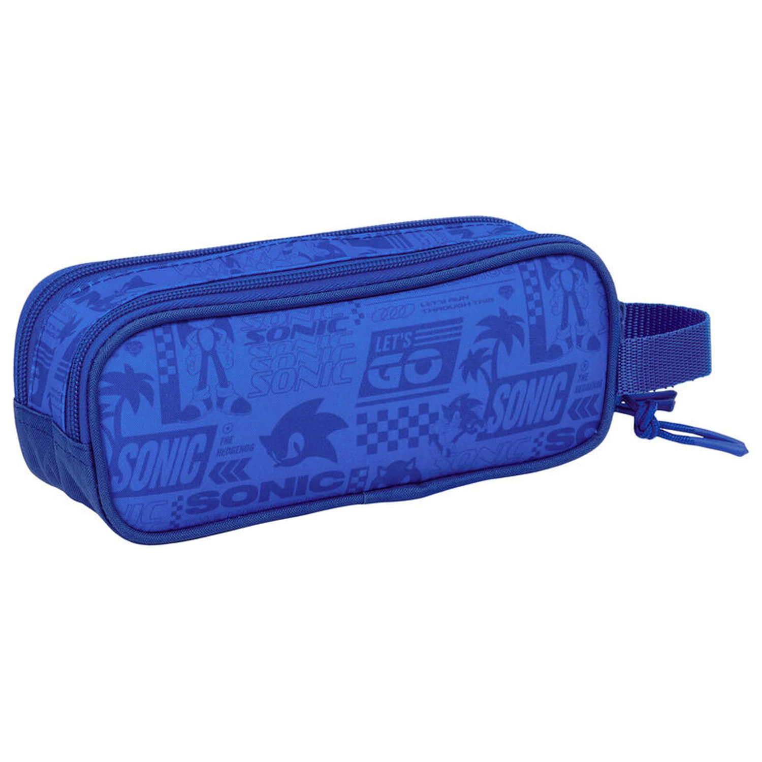 Sonic the Hedgehog double pencil case product photo