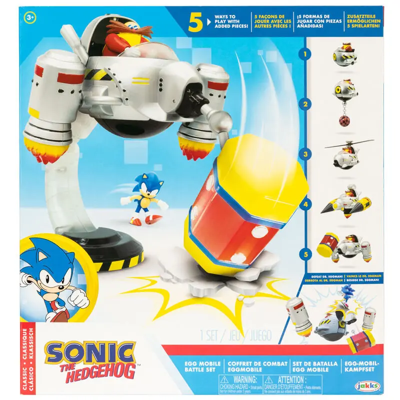 Sonic The Hedgehog Egg mobbile battle set termékfotó