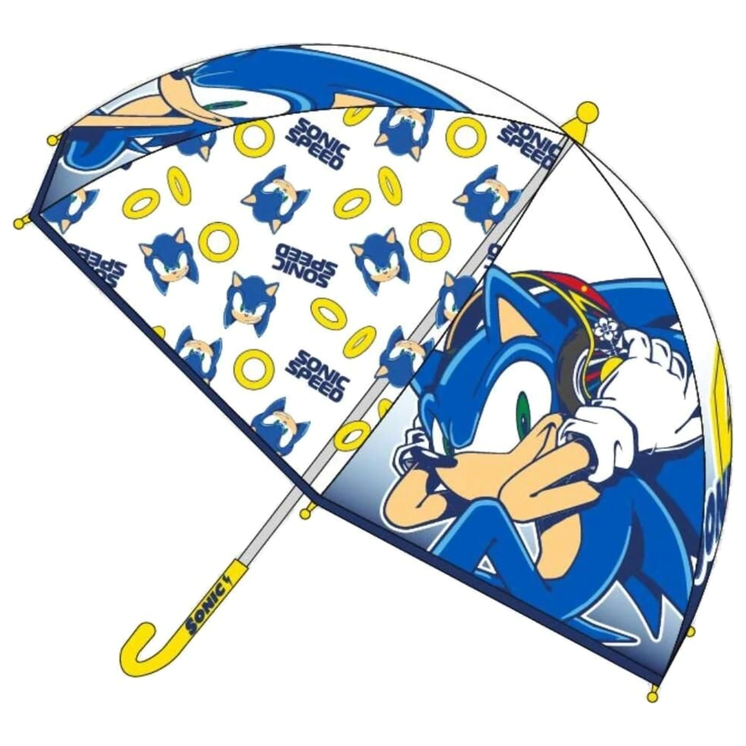 Sonic The Hedgehog manual umbrella 45cm product photo
