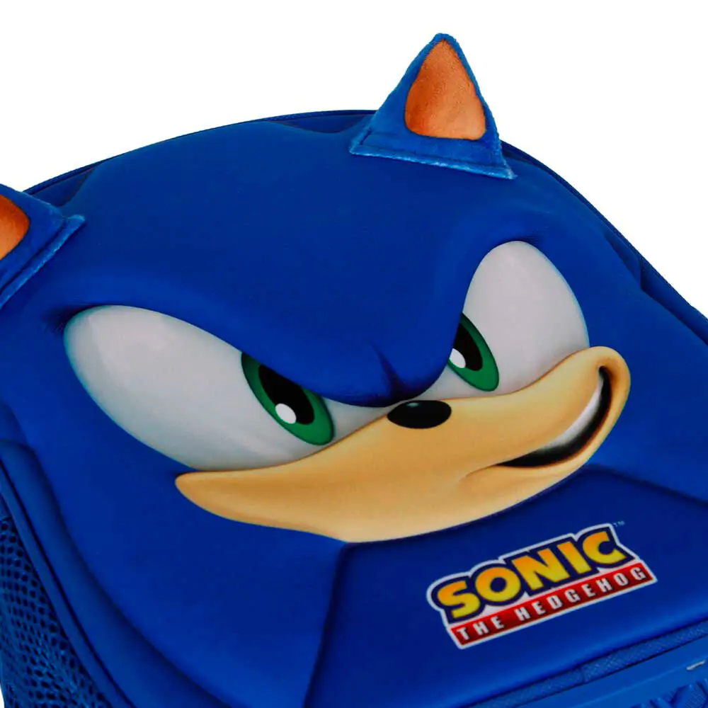 Sonic the Hedgehog Face 3D trolley 31cm product photo
