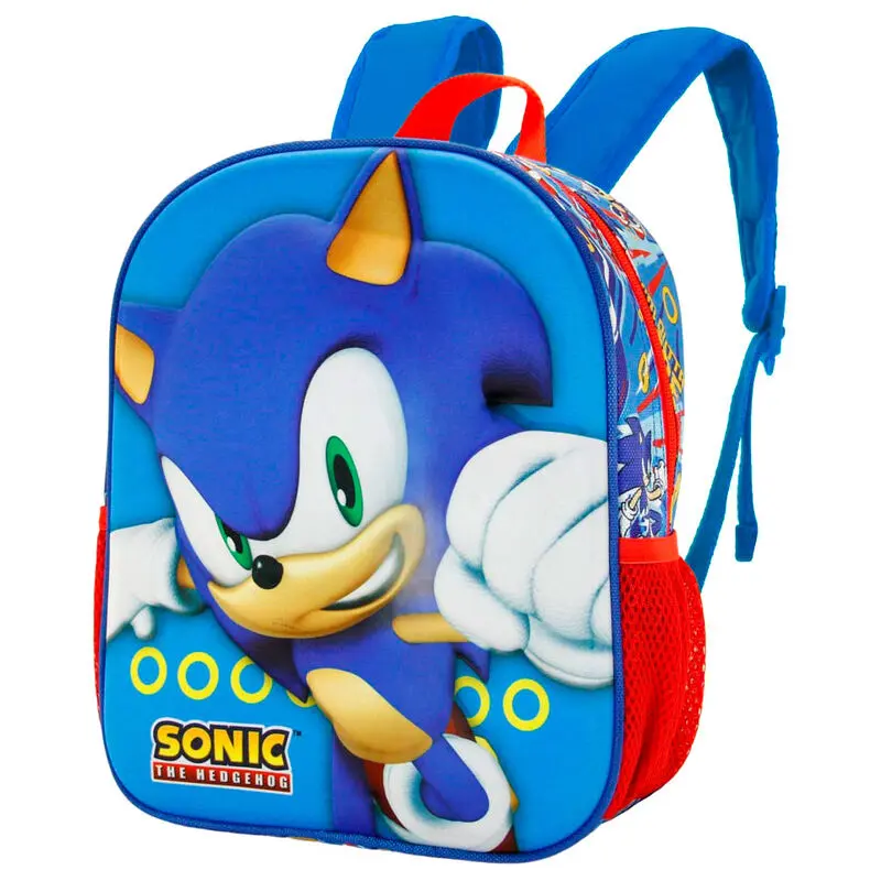 Sonic The Hedgehog Fast 3D backpack 31cm product photo