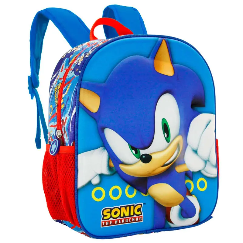 Sonic The Hedgehog Fast 3D backpack 31cm product photo