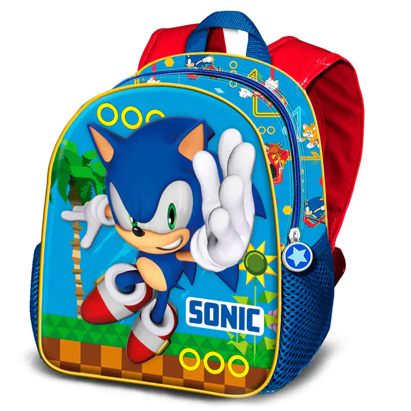 Sonic the Hedgehog Faster 3D backpack 31cm termékfotó