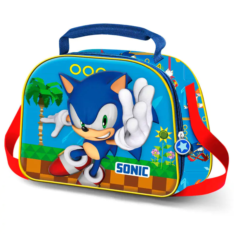 Sonic the Hedgehog Faster 3D lunch bag product photo