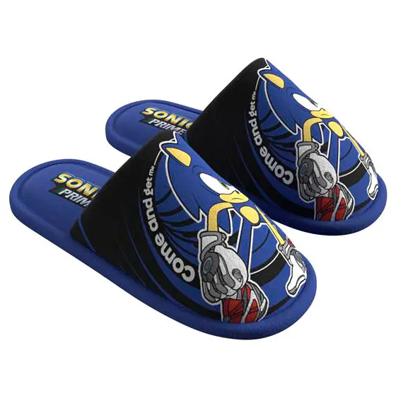 Sonic the Hedgehog adult slippers 44/45 termékfotó