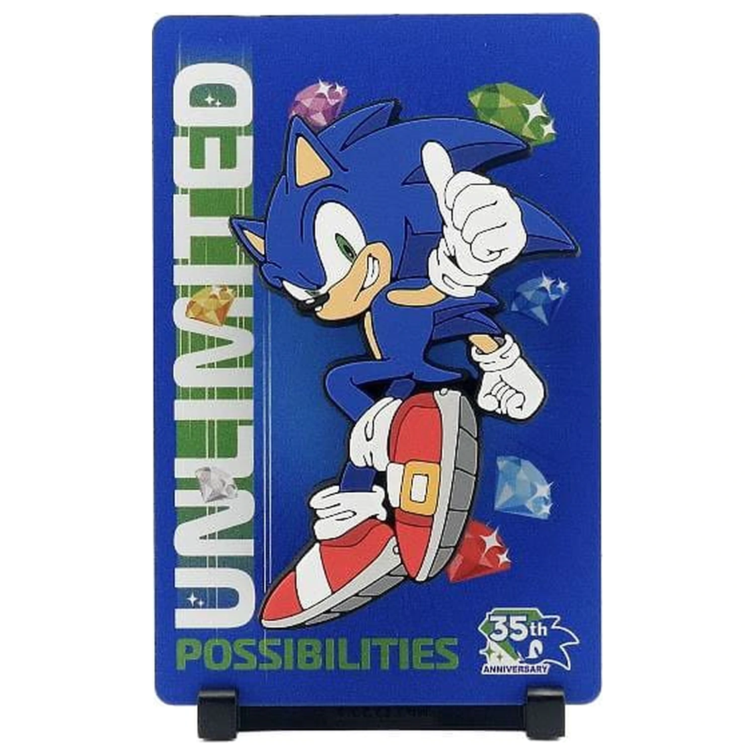 Sonic The Hedgehog FiGGYZ Magnet Collectible OGz Sonic 35th Anniversary 9 cm product photo