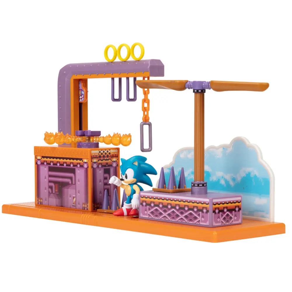 Sonic The Hedgehog Flying Battery Zone playset 6cm product photo