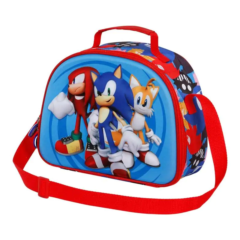 Sonic The Hedgehog Friends 3D lunch bag product photo