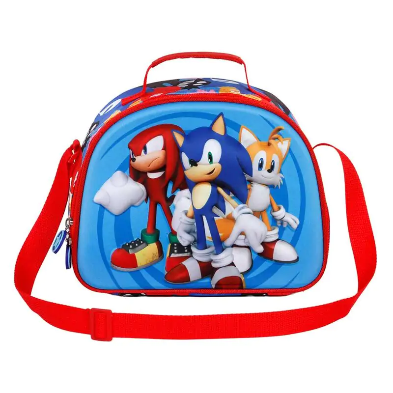 Sonic The Hedgehog Friends 3D lunch bag product photo