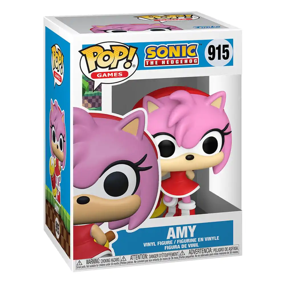 Sonic the Hedgehog POP! Games Vinyl Figure Amy Rose 9 cm termékfotó