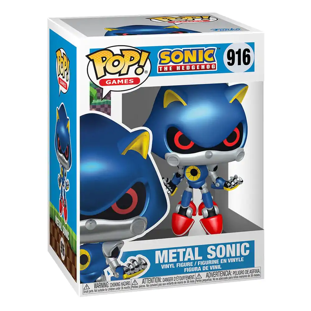 Sonic the Hedgehog POP! Games Vinyl Figure Metal Sonic 9 cm termékfotó