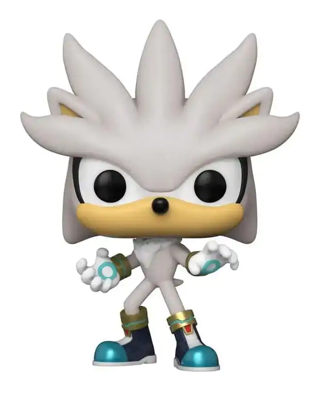 Sonic The Hedgehog Funko POP! Games Vinyl Figure Silver The Hedgehog(GW) 9 cm product photo